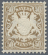 * Bayern - Marken Und Briefe: 1878, 50 Pfg. Dunkelorangebraun, Wz. 2, Farbfrisches Exemplar In Guter Z - Altri & Non Classificati