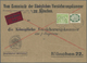 Br Bayern - Dienstmarken: 1920, 1 1/4 Mark Dienst Abschied Mit 5 Pf. Dienst Wappen Auf Vorderseite Eine - Altri & Non Classificati