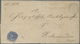Br Braunschweig - Marken Und Briefe: 1865, Ovalausgabe 2 Gr. Blau Auf Faltbrief Von "STADTOLDENDORF 19. - Brunswick