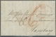 Br Hamburg - Vorphilatelie: 1824/1830, Drei Briefe Mit Schiffsstempeln, Alle Aus Oder Nach Großbritanni - Prefilatelia
