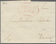 Br Hannover - Vorphilatelie: 1812/1828, EMDEN, 3 Vorphilatelistische Briefe Mit Verschiedenen Stempeln: - Préphilatélie