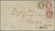 Br Hannover - Marken Und Briefe: 1864, 3 Gr. Braun Und 2 Einzelwerte 1 Gr. Lebhaftrotkarmin Durchstoche - Hannover