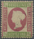 O Helgoland - Marken Und Briefe: 1873, 3/4 S Hellgrün / Rosa, Schwach Gestempelt, Sign. Pfenninger, Gü - Heligoland