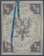 ~ Lübeck - Marken Und Briefe: 1859, 1/2 S. Doppeladler Violettgrau, Entwertet Mit Blauen Federzügen, V - Luebeck