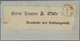 Br Mecklenburg-Schwerin - Marken Und Briefe: 1866, Drucksache Bzgl. Schiffspassagen In Die USA, Mit Adr - Mecklenbourg-Schwerin