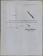 Br Mecklenburg-Schwerin - Marken Und Briefe: 1866, Drucksache Bzgl. Schiffspassagen In Die USA, Mit Adr - Mecklenburg-Schwerin