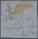 Brfst Oldenburg - Marken Und Briefe: 1862, 2 Gr. Ultramarin, Weit Durchstochen Auf Kleinem Briefstück, Ent - Oldenburg