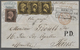 Br Preußen - Marken Und Briefe: 1850, 1 Silbergroschen Schwarz/graurot Und Drei Exemplare Zu 3 Silbergr - Autres & Non Classés