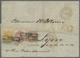 Br Preußen - Marken Und Briefe: 1858. Faltbriefhülle (Seidenpapier, Bügig), Frankiert Mit 3 Sgr. Orange - Sonstige & Ohne Zuordnung
