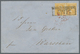 Br Preußen - Marken Und Briefe: 1861, 3 Sgr. Gegitterter Grund Gelborange Im Waagerechten Paar, Links E - Sonstige & Ohne Zuordnung