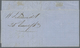Br Preußen - Marken Und Briefe: 1861, Ovalausgabe 1 Sgr. Im Dreierstreifen Und Paar Auf Faltbrief Von " - Autres & Non Classés