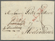 Br Preußen - Transitstempel: 1801, Faltbrief Aus GNOYEN Nach Belgien Mit Handschriftlichem Leitervermer - Autres & Non Classés