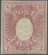 * Schleswig-Holstein - Marken Und Briefe: 1850, 2 S Lebhaftrosa, Ungebraucht Mit Originalgummi Und Fal - Autres & Non Classés