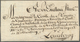 Br Württemberg - Vorphilatelie: 1730, Nussdorf, Wunderschöner Adelsbrief Mit 7-zeiliger Anschrift Und K - Prefilatelia