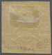 * Württemberg - Marken Und Briefe: 1857, Wappen 1 Kr. Dunkelbraunocker (sephia, Graustichig) Mit Seide - Altri & Non Classificati