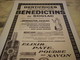 ANCIENNE PUBLICITE  DENTIFRICE BENEDICTINS DE SOULAC  1913-1914 - Other & Unclassified