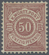 * Württemberg - Marken Und Briefe: 1890, 50 Pfg. Ziffer Hellbraunrot Mit Sauberen Erstfalz Und Altsign - Autres & Non Classés