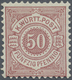 * Württemberg - Marken Und Briefe: 1890, Freimarke 50 Pf. Lebhaftbraunrot, Einwandfrei Gezähnt Und Ung - Sonstige & Ohne Zuordnung