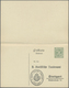 GA Württemberg - Ganzsachen: 1912. Dienst-Doppelkarte 5+5 Pf Grün "Statistisches Landesamt", Ungebrauch - Sonstige & Ohne Zuordnung