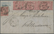 Delcampe - Br Norddeutscher Bund - Marken Und Briefe: 1868, Freimarken 1 Gr In Verschiedenen Einheiten Auf Drei Br - Sonstige & Ohne Zuordnung