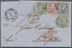 Br Norddeutscher Bund - Marken Und Briefe: 1868: Dreifarbfrankatur Nach Frankreich Mit 2 X 1 Kr. Grün, - Altri & Non Classificati
