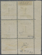 **/* Elsass-Lothringen - Marken Und Briefe: 1870/1871, 1 Ctm. Grün Type 1 Im 4er-Block Aus Der Li. Untere - Altri & Non Classificati