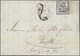 Br Elsass-Lothringen - Marken Und Briefe: 1870: 20 C "Spitzen Nach Oben", Mit Kompletten Rechtem Rand A - Sonstige & Ohne Zuordnung