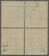 * Elsass-Lothringen - Marken Und Briefe: 1870/1871, 25 Ctm. Mittelbraun Im Ungebrauchten 4er-Block, Ei - Sonstige & Ohne Zuordnung