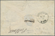 Br Elsass-Lothringen - Marken Und Briefe: 1870, Kleiner Paketbegleitbrief Mit Paar 25 C Dunkelbraun Mit - Altri & Non Classificati