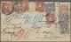 GA Deutsches Reich - Pfennige: 1875, Auslagenbrief In Seltener Währungsmischfrankatur 1 Groschen Ganzsa - Briefe U. Dokumente