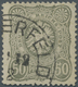 O Deutsches Reich - Pfennig: 1882/83: Pfg. Graugrün, BARMER POSTFÄLSCHUNG, Klar Gestempelt Mit K1 "(LA - Ungebraucht