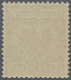 ** Deutsches Reich - Krone / Adler: 1889, Krone/Adler 10 Pf. Frühauflage Rosarot (UV Kaminrosa) Einwand - Ungebraucht