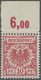 ** Deutsches Reich - Krone / Adler: 1893. Krone/Adler 10 Pf In Ca-Farbe Als OR-Stück, Postfrisch. FA Jä - Nuovi