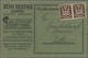 Br Deutsches Reich - Inflation: 1922, 25 Pf Holztaube, Senkr. Paar Als Portogerechte MeF Auf Illustrier - Storia Postale