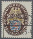 O Deutsches Reich - Weimar: 1926, 50 Pfg. + 50 Pfg. Nothilfe: Landeswappen Mit Liegendem Wasserzeichen - Ungebraucht
