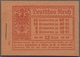 ** Deutsches Reich - Markenheftchen: 1921, 12 M. Germania-Heftchen Mit ONr. 1, Heftchen-Rand Dgz., Post - Libretti