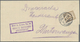 Br Deutsches Reich - Dienstmarken: 1905, 3 Pf Zähldienstmarke, Portogerechte EF Auf Faltdrucksache Von - Servizio