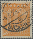O Deutsches Reich - Dienstmarken: 1921, 10 Pfg. Orange, Sauber Gestempelt, Pracht, Fotoattest Fleiner - Service