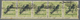 Brfst Deutsches Reich - Dienstmarken: 1923, 5 Mia Schlangenaufdruck Im 10 Er-Block Und 10 Mia. Im Waagerec - Dienstmarken