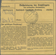 Br Deutsches Reich - Dienstmarken: 1934, 40 Pf Dunkellila, Partie Mit 3 Versch. Paketkarten, Dabei Einz - Dienstmarken