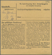 Br Deutsches Reich - Dienstmarken: 1934, 50 Pf Dkl'gelborange, 2 Stück Als MeF Auf Paketkarte Von Dresd - Dienstmarken