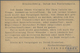 Br Deutsches Reich - Lokalausgaben 1918/23: BRAUNSCHWEIG: 1923, Gebührenzettel Mit Rotem Ra2 "Gebühr Be - Lettres & Documents