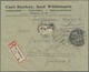 Br Deutsches Reich - Lokalausgaben 1918/23: KASSEL (OPD): 1923, Gebührenzettel Mit Lateinischer Schrift - Briefe U. Dokumente