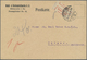Br Deutsches Reich - Lokalausgaben 1918/23: LEIPZIG (OPD BEZIRK): 1923, Gebührenzettel, Total Verschnit - Briefe U. Dokumente