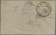 Br Deutsches Reich - Lokalausgaben 1918/23: SCHLIERSEE: 1923, Postsackverschlußzettel Mit Eindruck "K.B - Storia Postale