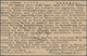 GA Deutsches Reich - Ganzsachen: 1921, Ganzsachenkarte 15 Pfg. Germania Braunlila, Oben Und Unten Gezäh - Altri & Non Classificati