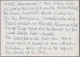 GA Deutsches Reich - Ganzsachen: 1944. Überdruckte Fremdarbeiterkarte 6 Pf Auf 15 Pf, Kreidekarton, Ab - Altri & Non Classificati