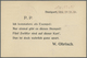 GA Deutsches Reich - Privatganzsachen: 1912. Privater Aufdruck "Postkarte" über Durchbalkt "Drucksache" - Altri & Non Classificati