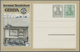 GA Deutsches Reich - Privatganzsachen: 1902/1917. Privat-Postkarte 2½ Pf Grau Neben 5 Pf Grün Germania - Altri & Non Classificati