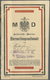 Deutsches Reich - Besonderheiten: 1911/1912:  Kaiserliche Marine Überweisungsnationale II. Matrosend - Sonstige & Ohne Zuordnung